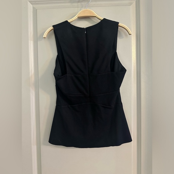 Bec & Bridge Cairo Black Plunge Peplum Top USA: 6 - Picture 7 of 10